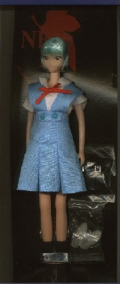 Takara Sega Neon Genesis Evangelion Collector Collection Rei Ayanami Action Doll Figure