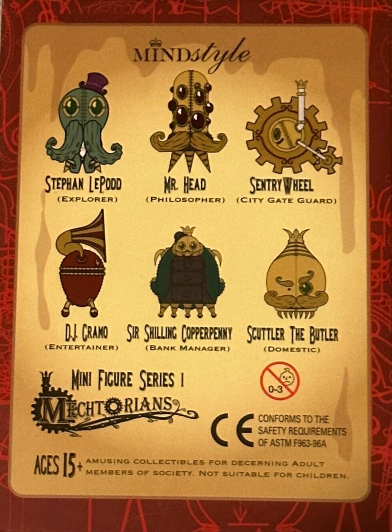Mindstyle MINDstyle Mechtrians Series 1 Doktor A 6 Mini Vinyl Figure Set – Lavits ...