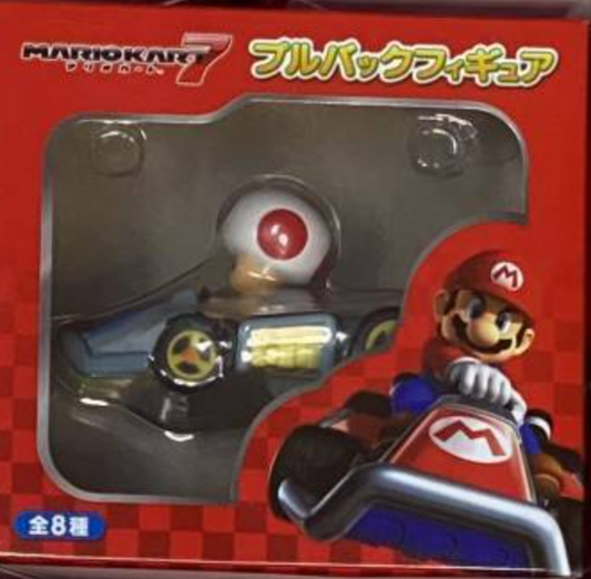 Nintendo Mario Kart 7 Pull Back Red Box Kinopio ver Action Figure