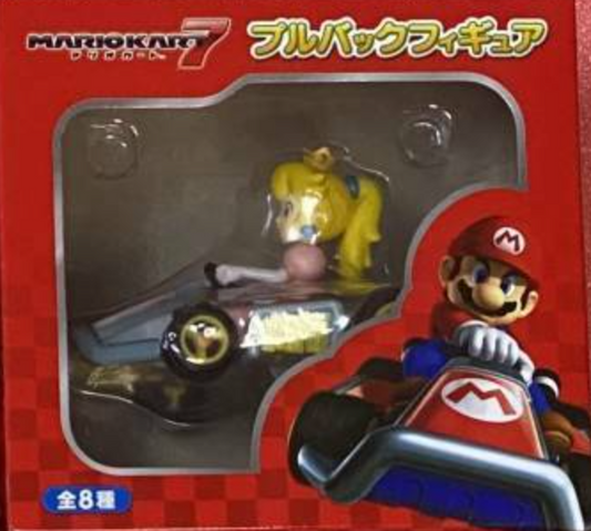 Nintendo Mario Kart 7 Pull Back Red Box Princess Peach ver Action Figure