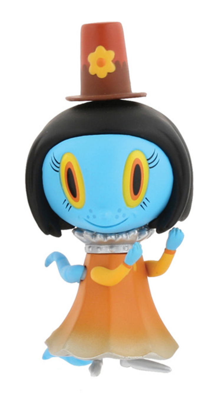 Kidrobot Nathan Jurevicius Scarygirl Swamp Folk Lost Child 3" Vinyl Figure