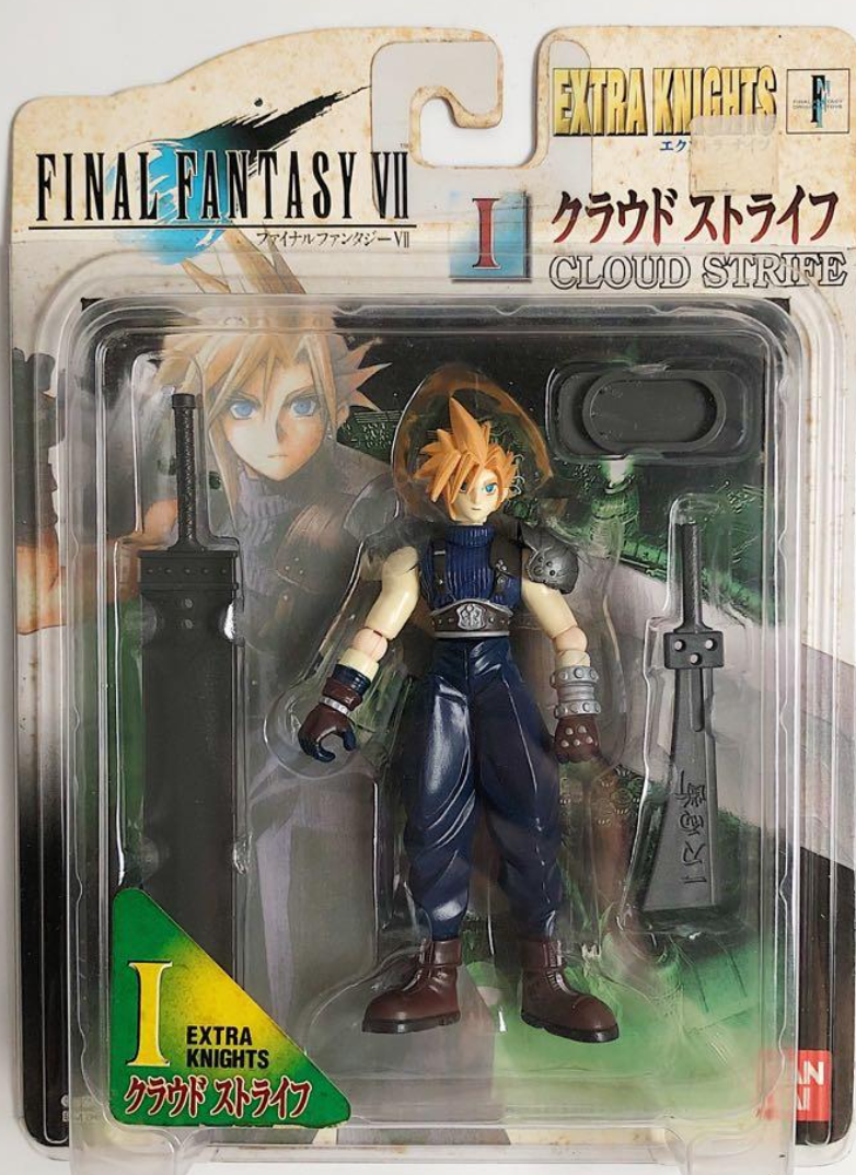 Bandai Final Fantasy VII 7 Extra Knights Series I 1 Cloud Strife Trading Figure