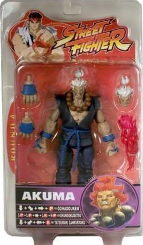 Sota Toys Street Fighter Capcom Akuma Blue ver Action Figure