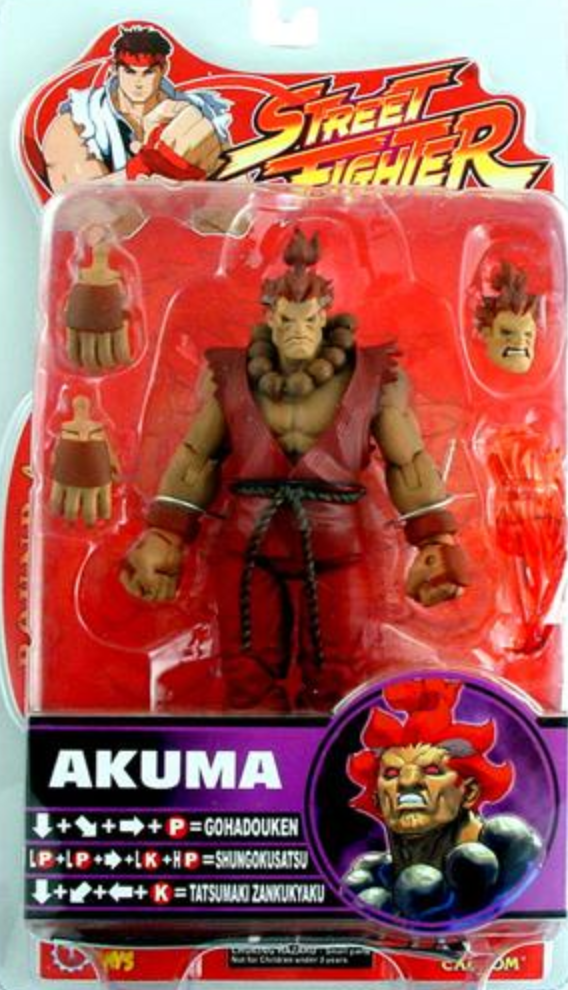 Sota Toys Street Fighter Capcom Akuma Red ver Action Figure