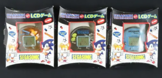 Sega 1998 Sonic Adventure The Hedgehog 3 Mini LCD Game Set