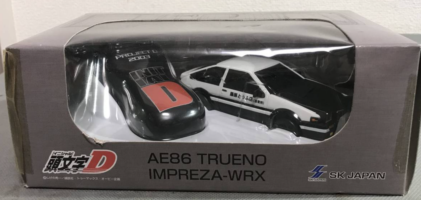 SK Japan Initial D AE86 Trueno Impreza WRX Radio Control Car Action Figure