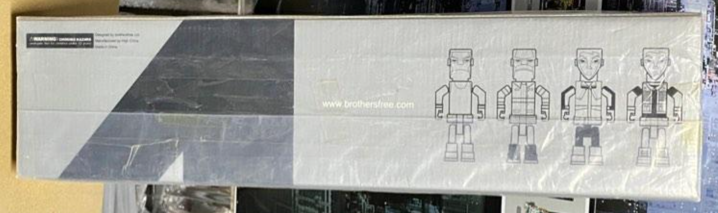 Brothersfree 4th Anniversary 4 Action Figure Set