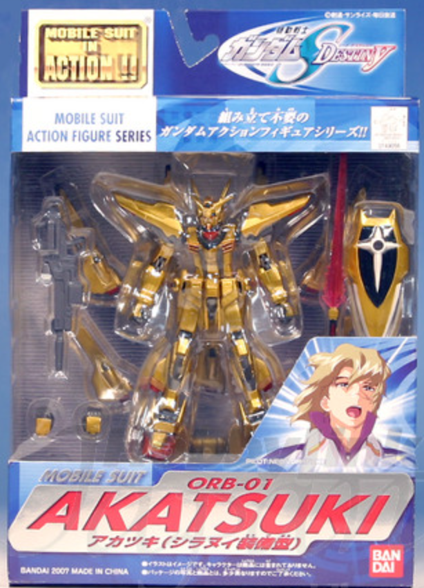 Bandai Mobile Suit in Action MSIA Gundam Seed Destiny ORB-01 Akatsuki Figure