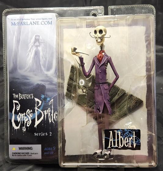 McFarlane Toys Tim Burton's Corpse Bride Series 2 Albert Trading Figure