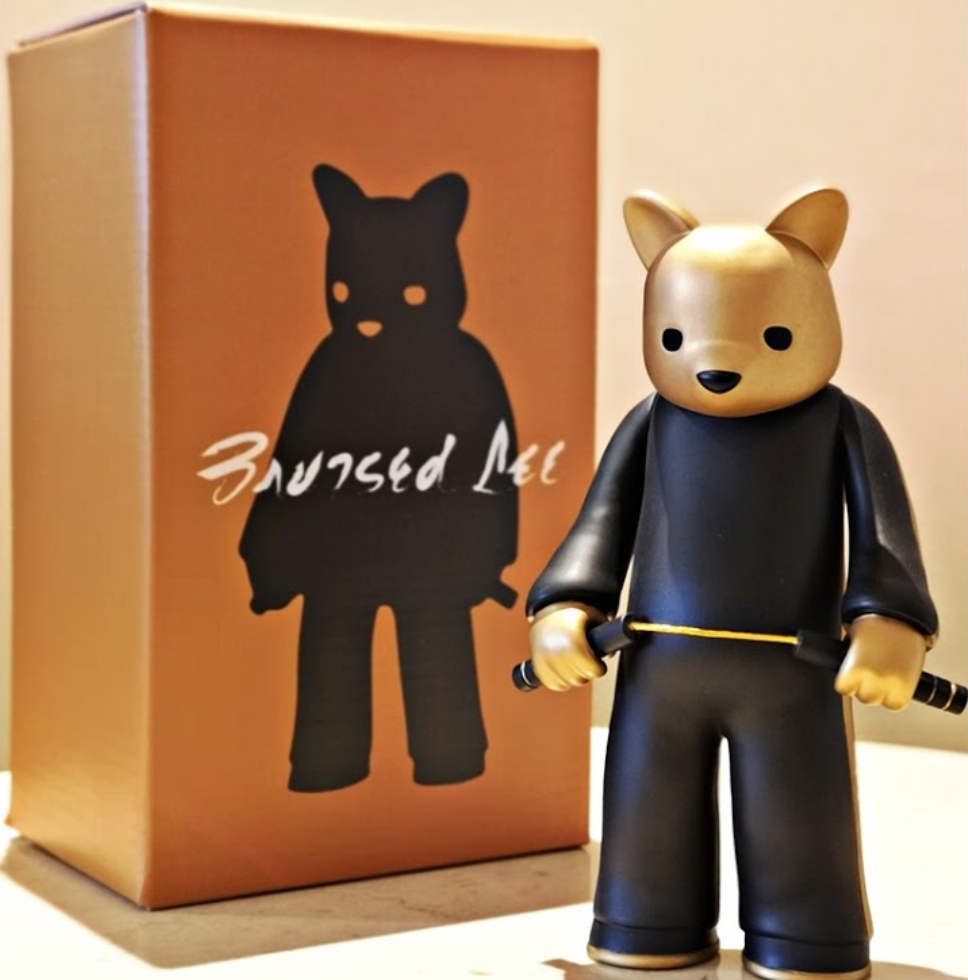 VTSS x Luke Chueh Bruised Lee GOLD ver 6" Vinyl Figure