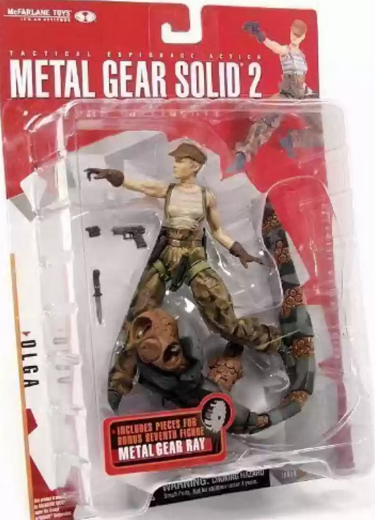 McFarlane Toys Konami Metal Gear Solid 2 Sons of Liberty Olga Action Figure