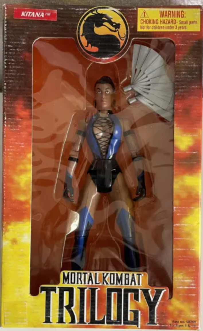 Toy Island Mortal Kombat Trilogy Kitana 10" Action Figure