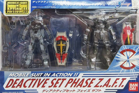 Bandai Mobile Suit in Action MSIA Gundam Seed Destiny Deactive Set Phaaw Z.A.F.T. Figure