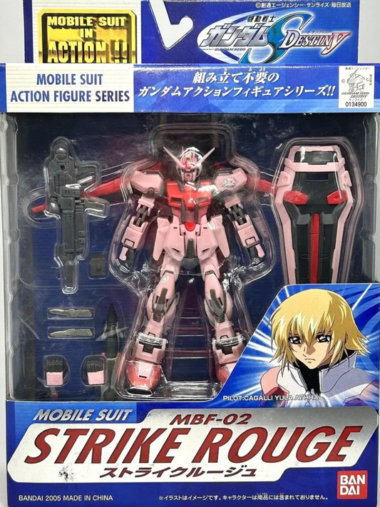 Bandai Mobile Suit in Action MSIA Gundam Seed Destiny MBF-02 Strike Rouge Figure