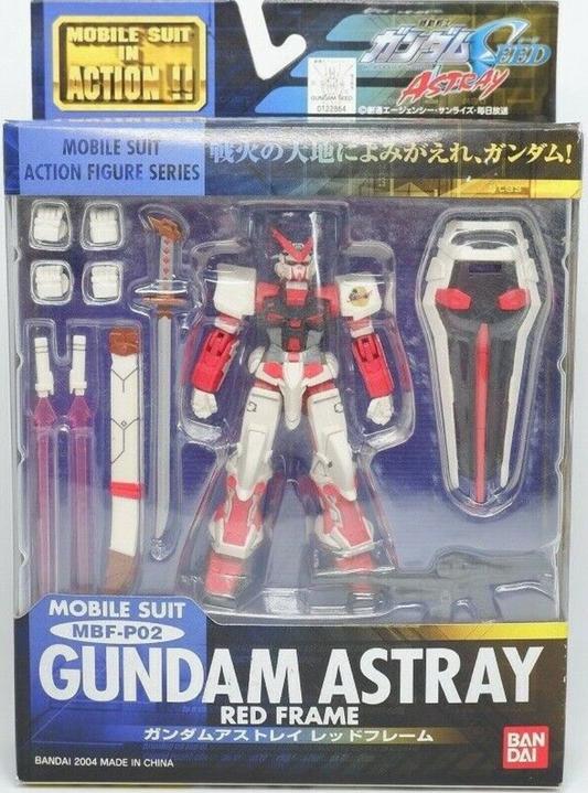 Bandai Mobile Suit in Action MSIA MIA Gundam Seed MBF-P02 Gundam Astray Red Frame Figure