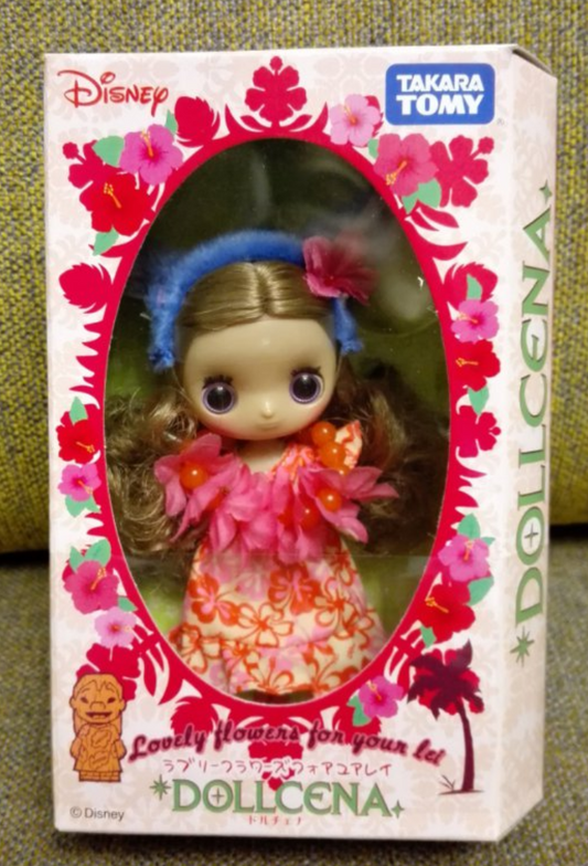 Tomy Dollcena Disney Lovely Flower For your Lei Doll Figure