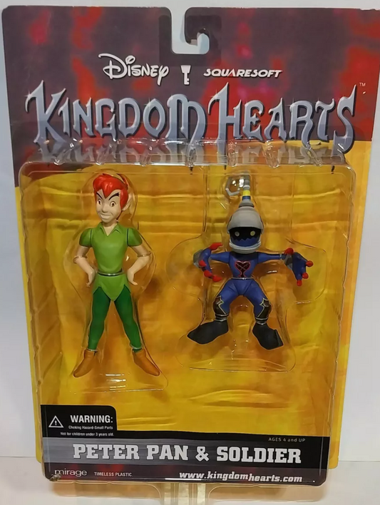 Mirage Square Soft Disney Kingdom Hearts Series 2 Peter Pan & Soldier Trading Figure