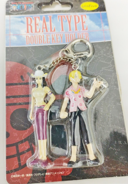 Unifive One Piece Real Type Double Key Holder Type C Trading Figure