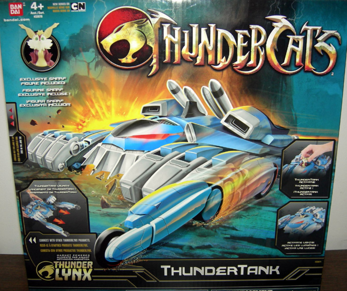 Bandai 2011 Thundercats Thunder Lynx Thunder Tank Action Figure