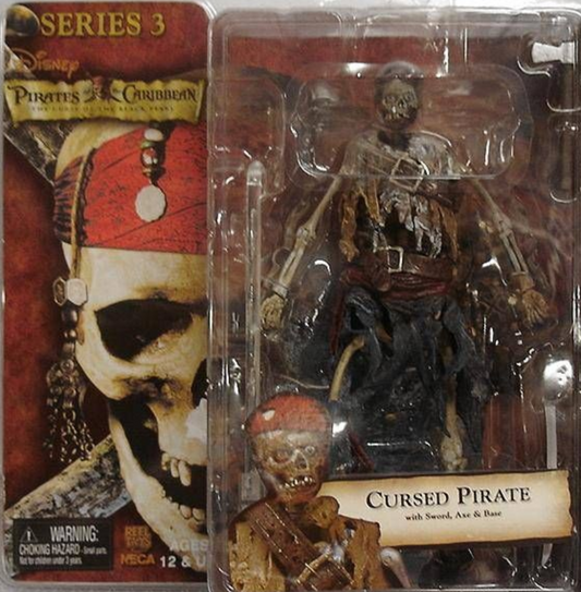 Reel Toys Neca Pirates of the Caribbean Series 3 Cursed Pirate Action Figure