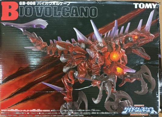 Tomy Zoids 1/72 GB-008 Bio Volcano Mega Raptor Type Plastic Model Kit Action Figure