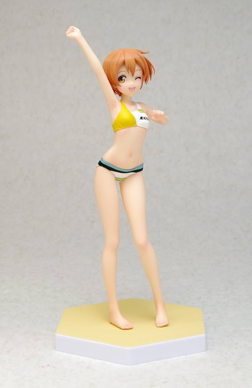 Wave 1/10 Beach Queens Love Live! Rin Hoshizora Swimsuit Bikini Pvc Figure