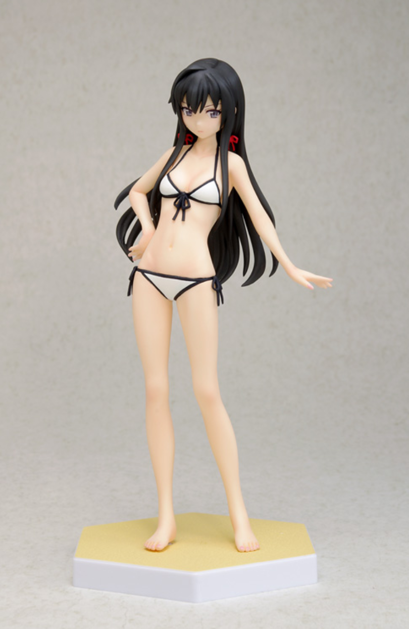 Wave 1/10 Beach Queens My Youth Romantic Comedy Is Wrong, as I Expected Yukinoshita Yukino Swimsuit Bikini Pvc Figure