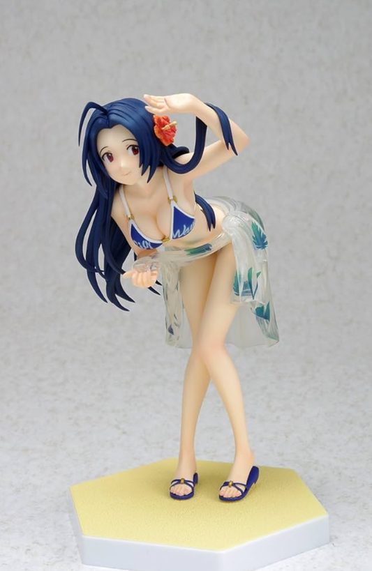 Wave 1/10 Beach Queens Love Live! Azusa Miura Swimsuit Bikini Pvc Figure