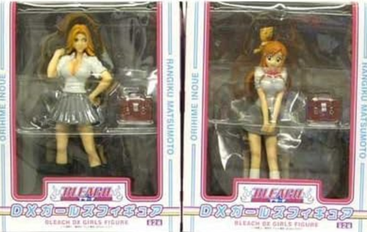 Banpresto Bleach DX Girls Vol 1 Rangiku Matsumoto & Orihime Inoue 2 Trading Figure Set