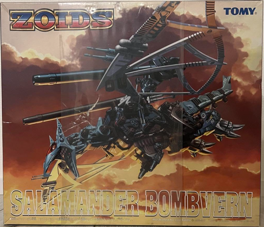 Tomy Zoids 1/72 Salamander Bombvern Plastic Model Kit Action Figure