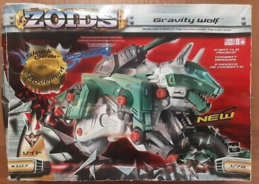 Hasbro Zoids 1/72 #107 Gravity Wolf Model Kit Action Figure