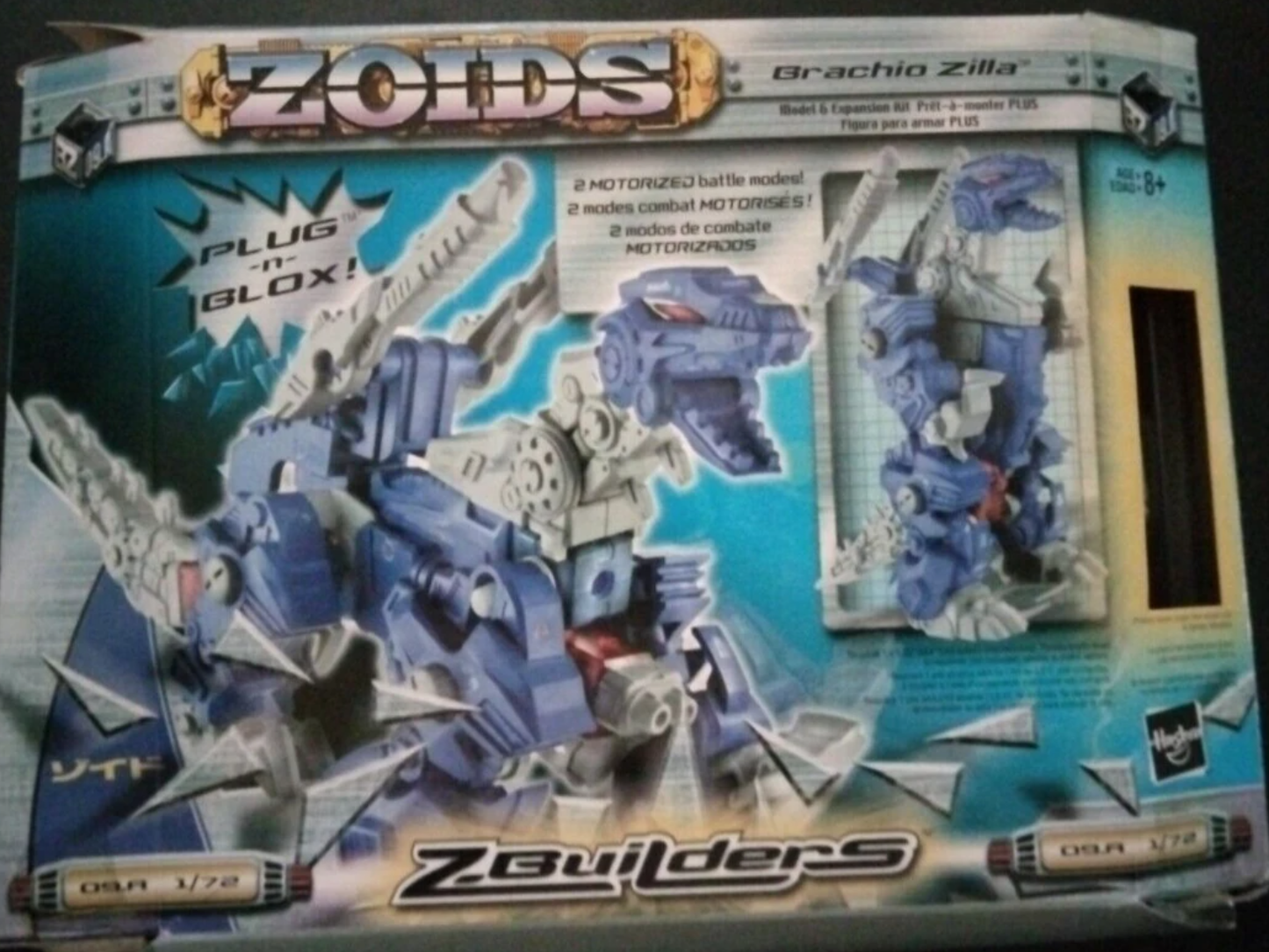 Hasbro Zoids Z-Builders #105 Brachio Zilla Action Figure