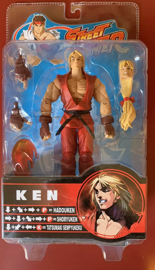 Sota Toys Capcom Street Fighter Ken Red ver Action Figure