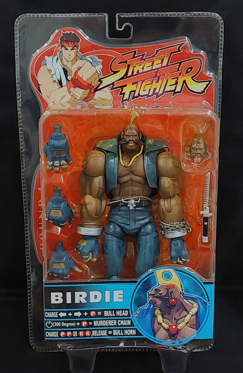 Sota Toys Capcom Street Fighter Birdie Blue ver Action Figure