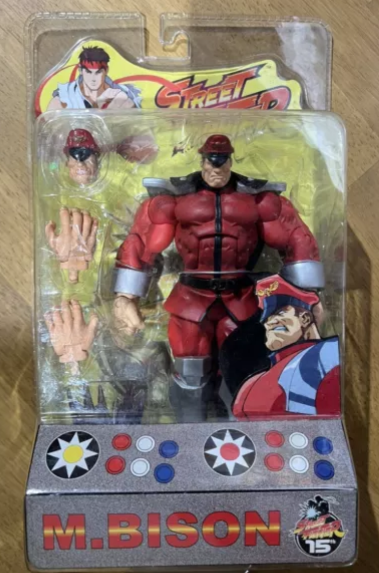 Sota Toys Capcom Street Fighter 15th Round 1 M.Bison Red ver Action Figure