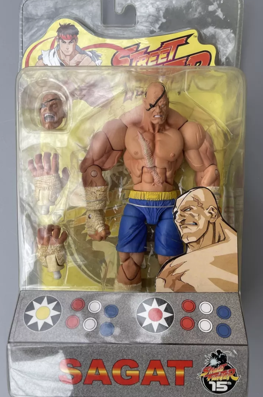 Sota Toys Capcom Street Fighter 15th Round 1 Sagat Action Figure