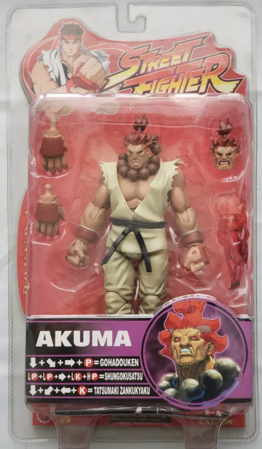 Sota Toys Street Fighter Capcom Akuma White ver Action Figure