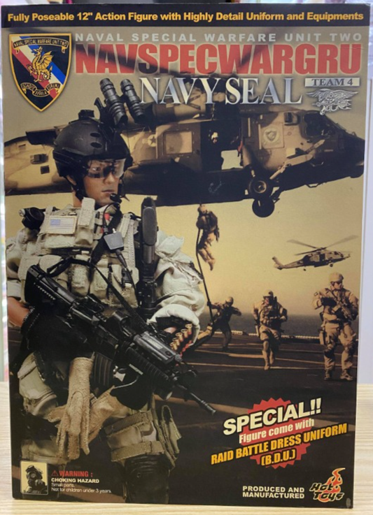 Hot Toys 1/6 12" Naval Special Warfare Unit Two Navspecwargru Navy Seal Team 4 Action Figure