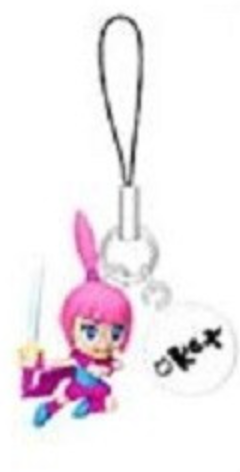 Yujin Nintendo Made In Wario Gashapon Mini Swing Strap Figure Kat ver