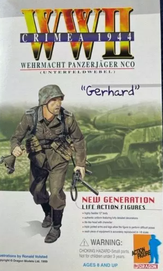 Dragon 1/6 12" WWII New Generation Crimea 1944 Wehrmacht Panzerjager Nco Gerhard Action Figure