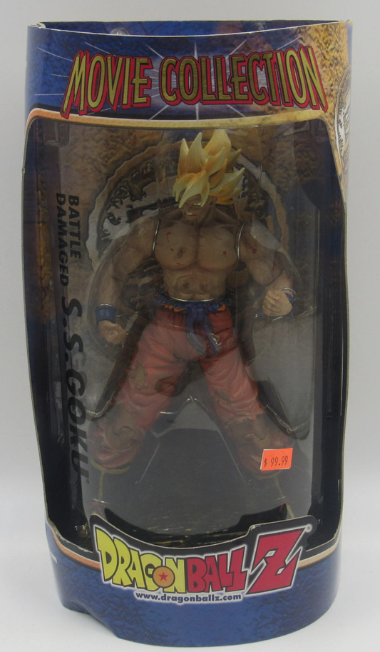 Dragon Ball Z Movie Collection Battle Damaged Super Saiyan S.S. Goku 9" Action Figure