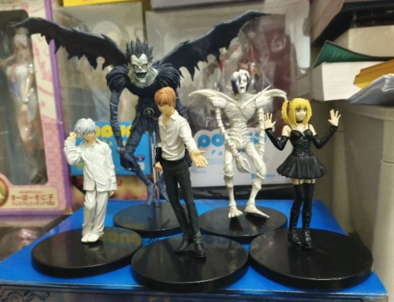 Death Note DVD Limited 5 6" Pvc Figure Set