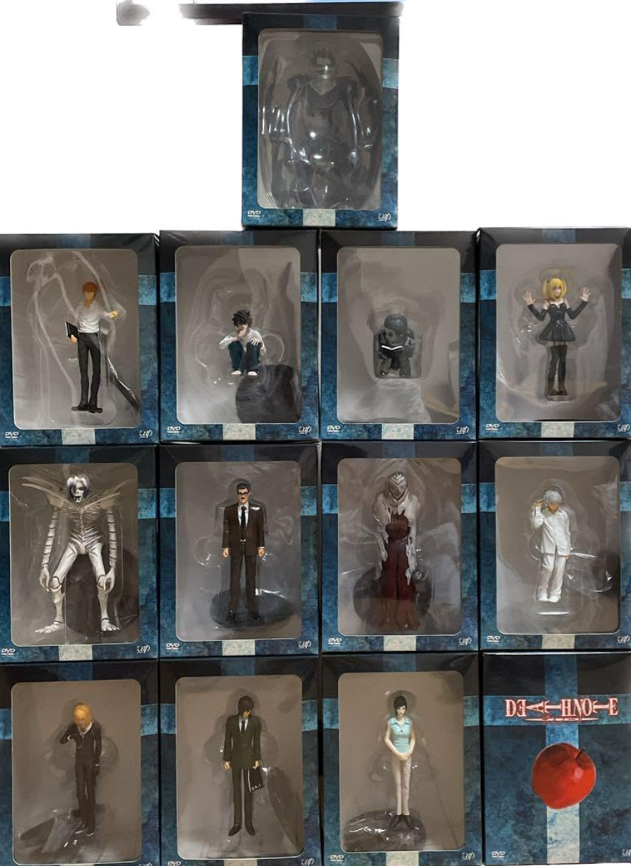 Death Note DVD Limited 13 6" Pvc Figure Set