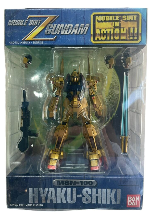 Bandai 2001 Mobile Suit in Action MSIA MIA Gundam MSN-100 Hyaku Shiki ...