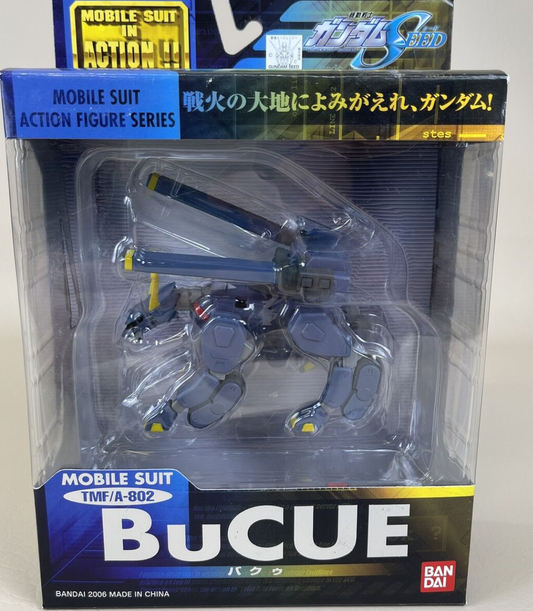 Bandai 2006 Mobile Suit in Action MSIA MIA Gundam Seed TMF/A-802 Bucue Figure