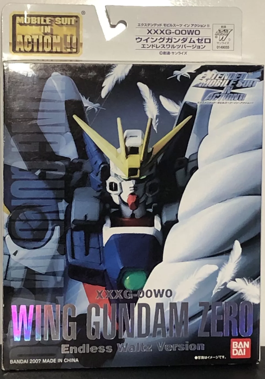 Bandai 2007 Extended Mobile Suit in Action EXMSIA Gundam XXXG-00W0 Wing Gundam Zero Endless Waltz Version Figure