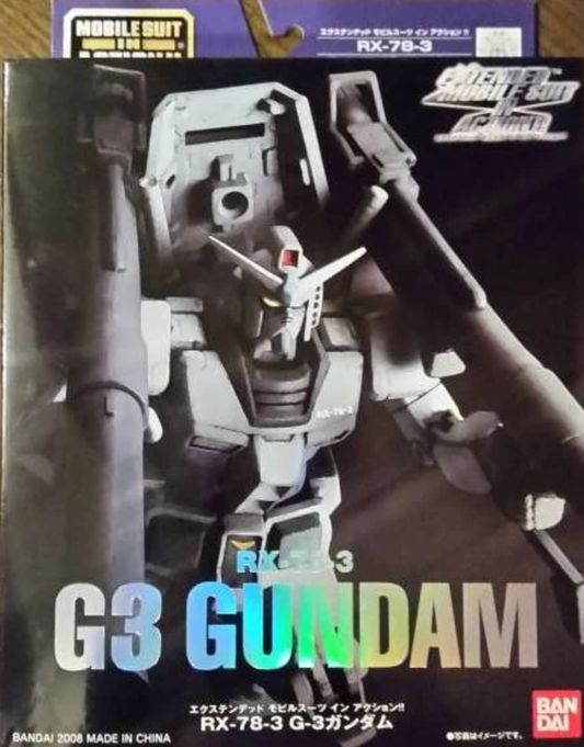 Bandai 2008 Extended Mobile Suit in Action EXMSIA Gundam RX-78-3 G3 Gundam Figure