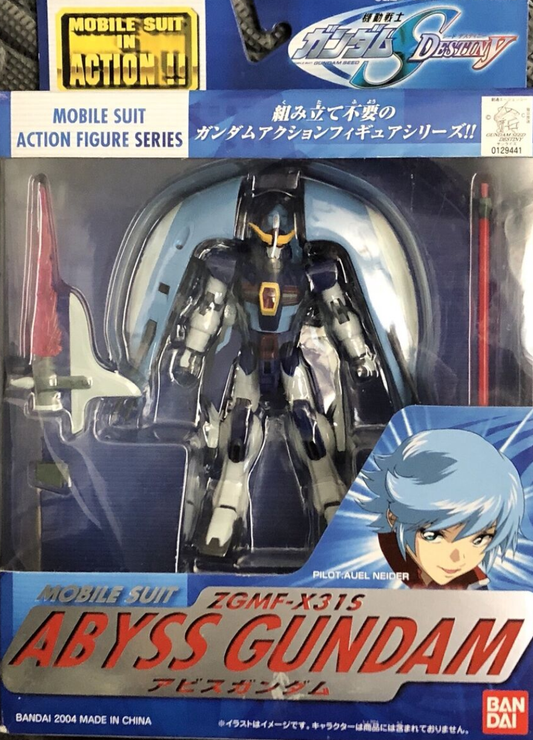 Bandai 2004 Mobile Suit in Action MSIA Gundam Seed Destiny ZGMF-X31S Abyss Gundam Auel Neider ver Figure