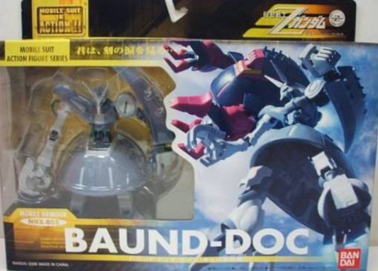 Bandai Mobile Suit in Action MSIA Z Gundam NRX-055 Baund-Doc Gates Capa Custom ver Figure