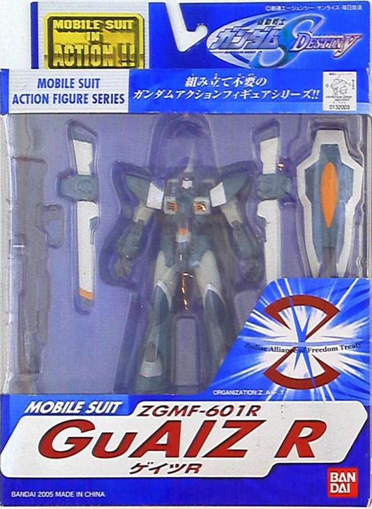 Bandai 2005 Mobile Suit in Action MSIA Gundam Seed Destiny ZGMF-601R Guaiz R Figure